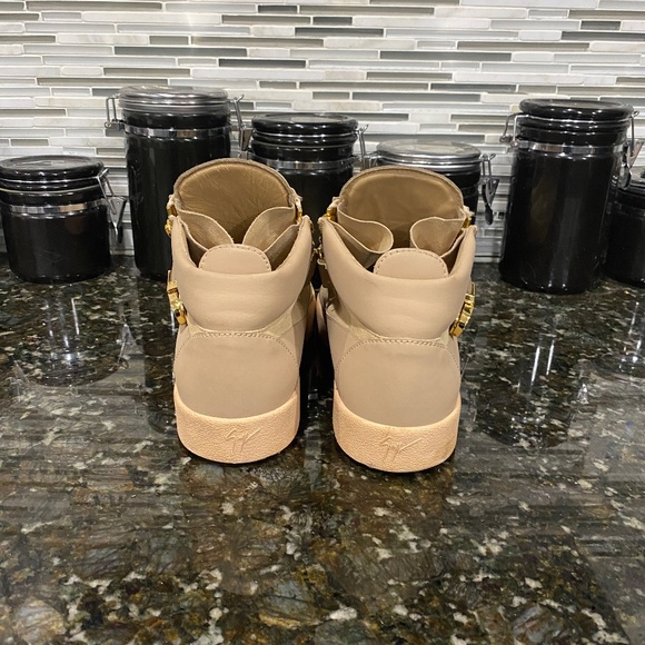 Giuseppe Zanotti Coby Leather Trainer (Size: 47, Color: Dusty Pink) - Picture 4 of 10